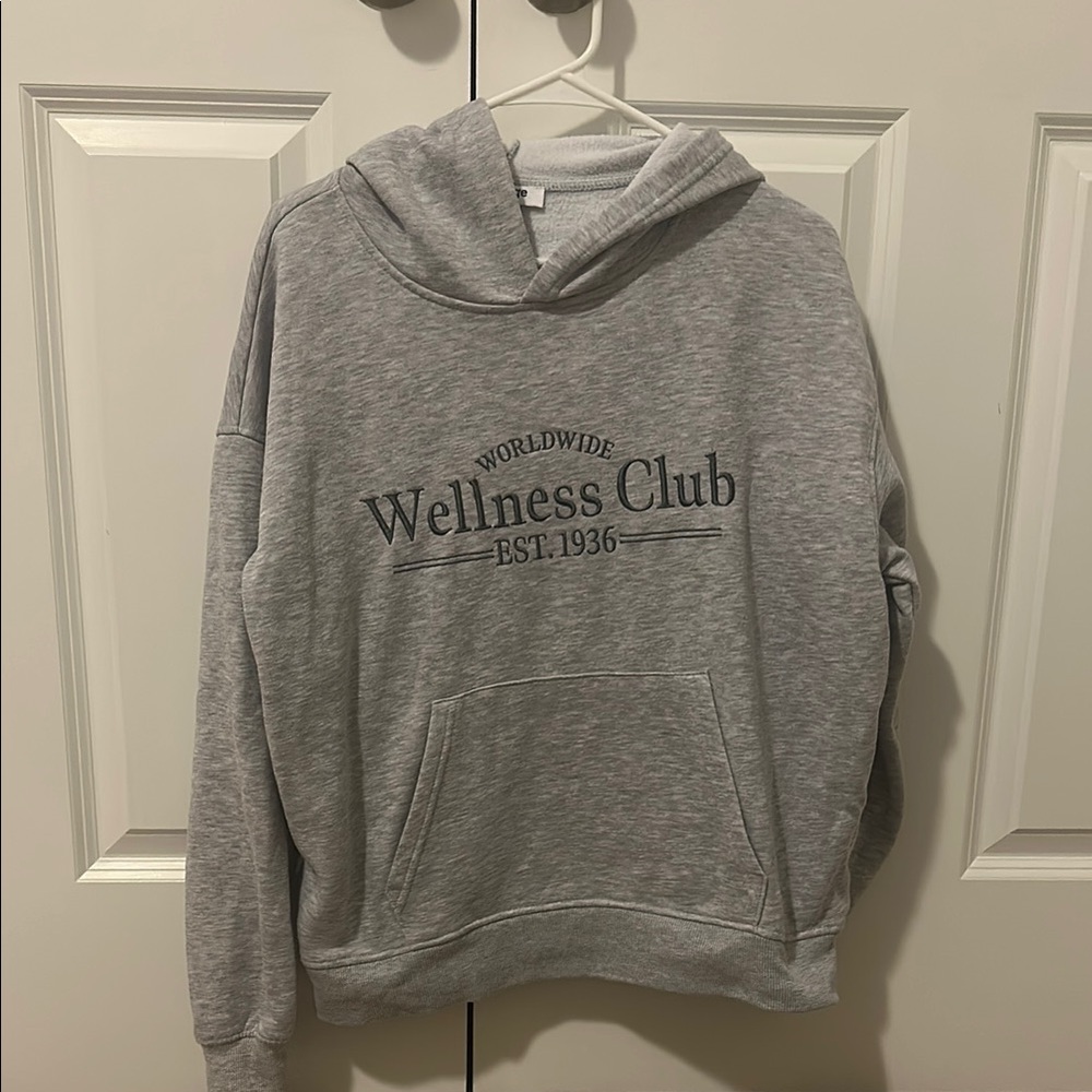 Wellness Club Gray Hoodie